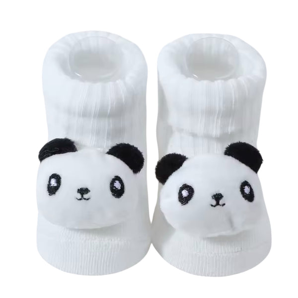 Panda Baby Anti Slip Socks - White From 1love2hugs3kisses ibiza
