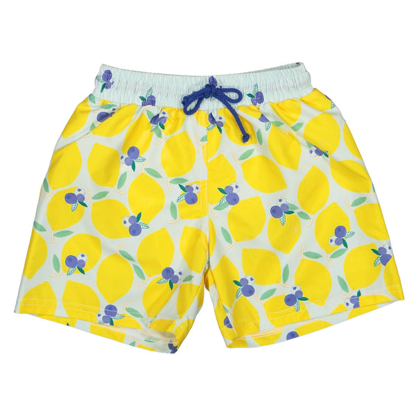 Paper Boat Classic Swim Shorts - Lemonberry Available at 1love2hugs3kisses Ibiza