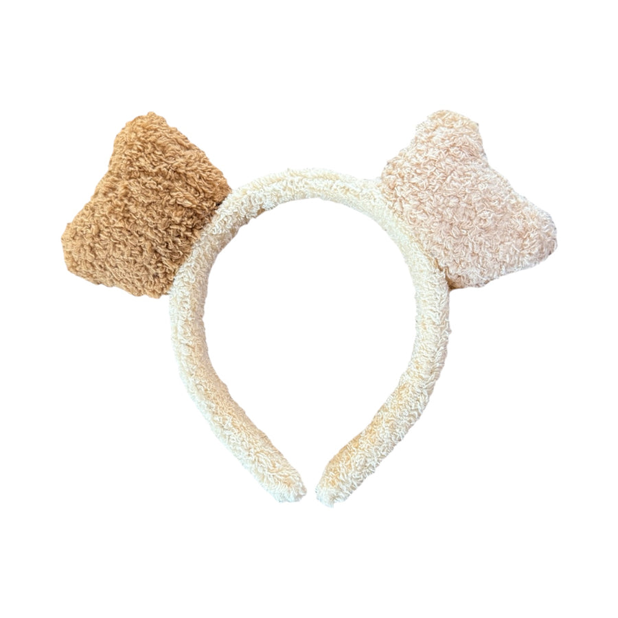 Plush Kids Headband Bear - Brown / Beige available at 1love2hugs3kisses ibiza