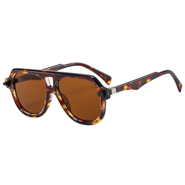Retro Double Bridge Sunglasses – Tortoiseshell available at 1love2hugs3kisses Ibiza