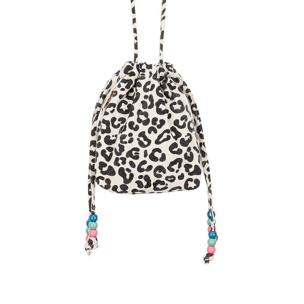 Rose in April Billie Bag Leopard - Naturel available at 1love2hugs3kisses ibiza