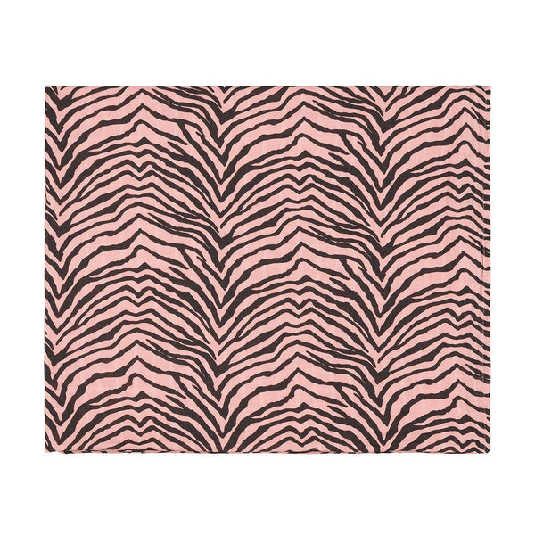 Rose in April Louisa pareo zebra print strawberry pink