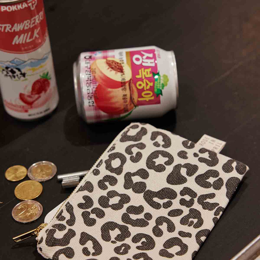 Rose in April Marie Purse Leopard Naturel  available at 1love2hugs3kisses ibiza