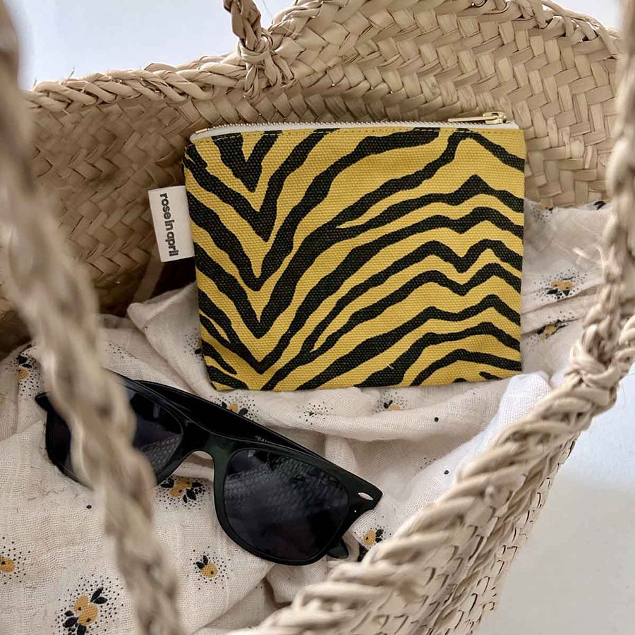 Rose in April Marie Purse Zebra Yellow available at 1love2hugs3kisses ibiza