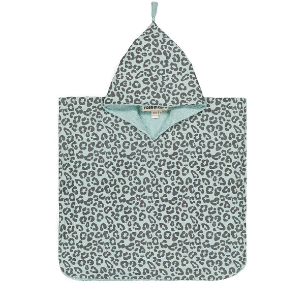 Rose in April Pepito Kids Bath Poncho Leopard - BlueAvailable at 1love2hugs3kisses ibiza