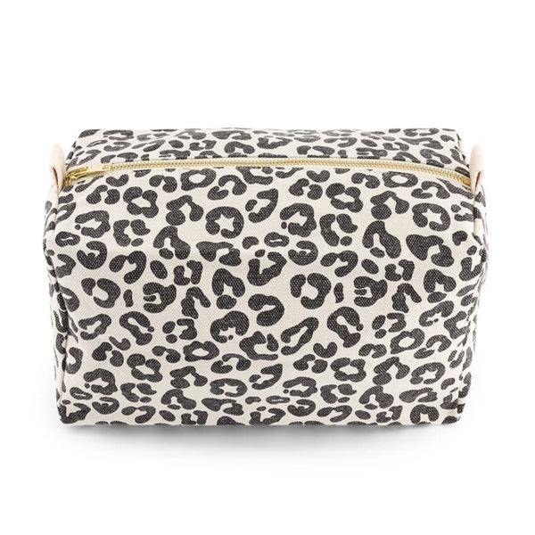Rose in April Vic Toiletry Bag Leopard Naturel available at 1love2hugs3kisses ibiza