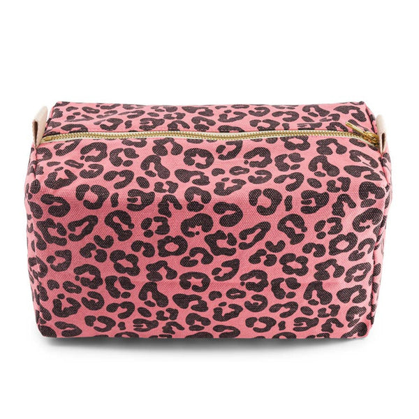 Rose in April Vic Toiletry Bag Leopard Strawberry available at 1love2hugs3kisses ibiza
