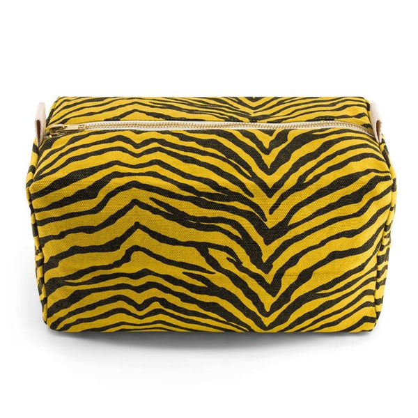 Rose in April Vic Toiletry Bag Zebra Yellow available at 1love2hugs3kisses ibiza