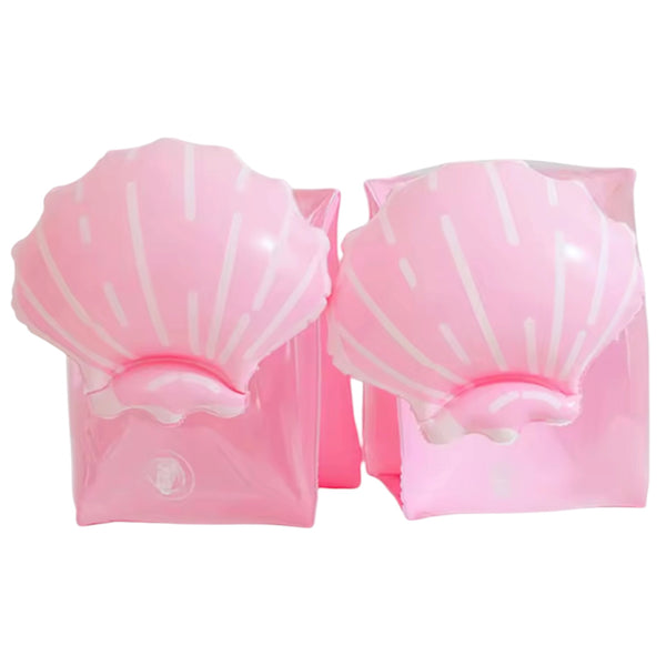 Shell Kids Arm Swim Ring - Pink available at 1love2hugs3kisses ibiza