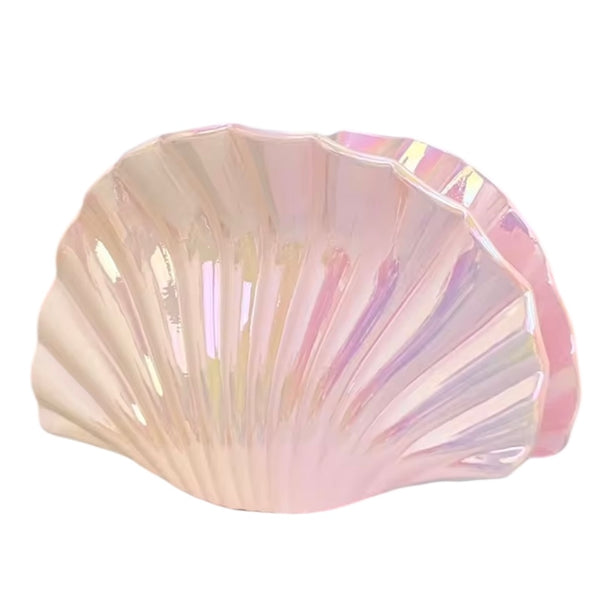 Shell Hair Claw – Mermaid Pink Glow available at 1love2hugs3kisses ibiza