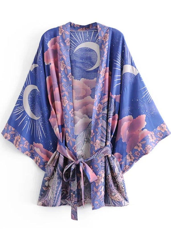 Short Kimono Blue Moon from 1love2hugs3kisses ibiza