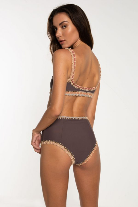 Silkana Swimwear Infinty Bottom color Bronze from 1love2hugs3kisses ibiza