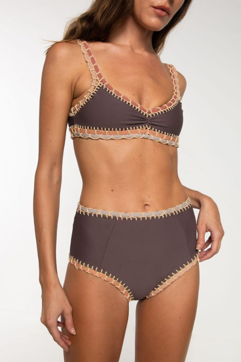Silkana Swimwear Samana Top color Bronze from 1love2hugs3kisses ibiza