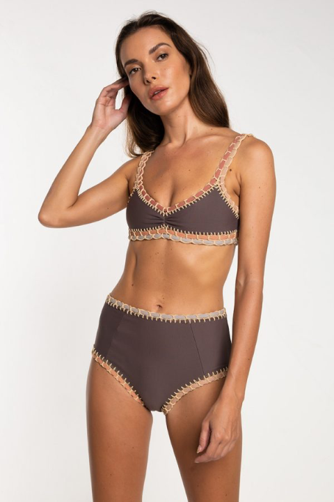 Silkana Swimwear Infinty Bottom color Bronze from 1love2hugs3kisses ibiza