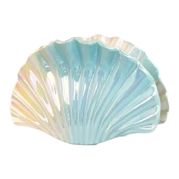 Small Shell Hair Claw – Mermaid Turquoise Glow available at 1love2hugs3kisses Ibiza