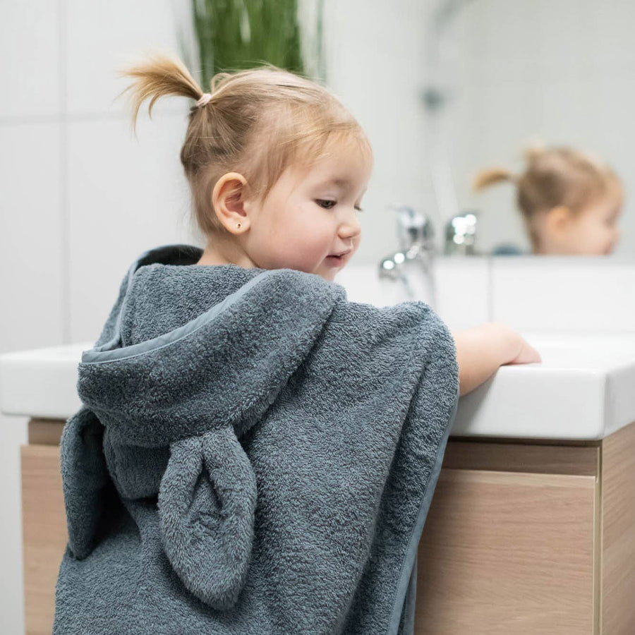 Summerville Organic Bath Poncho Rabbit - Tradewinds Available at 1love2hugs3kisses Ibiza