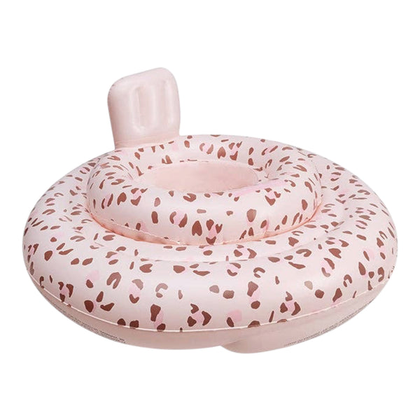 Swim Essentials Baby Float - Leopard Old Pink A at 1love2hugs3kisses Ibiza 