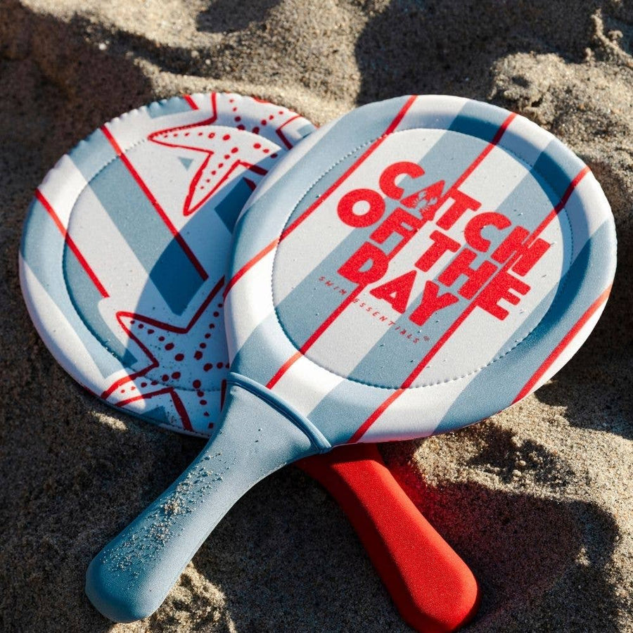Swim Essentials Beach Tennis Set - Catch Of The Day Available at 1love2hugs3kisses Ibiza