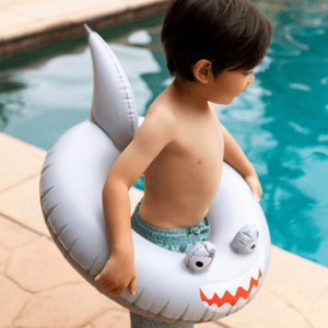 Swim Essentials Dreamscape Grey Animal Ring Float available at 1love2hugs3kisses ibiza