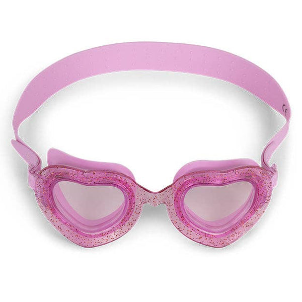 Swim Essentials Heart Swimming Goggles – Strawberry Fields Pink Available at 1love2hugs3kisses Ibiza