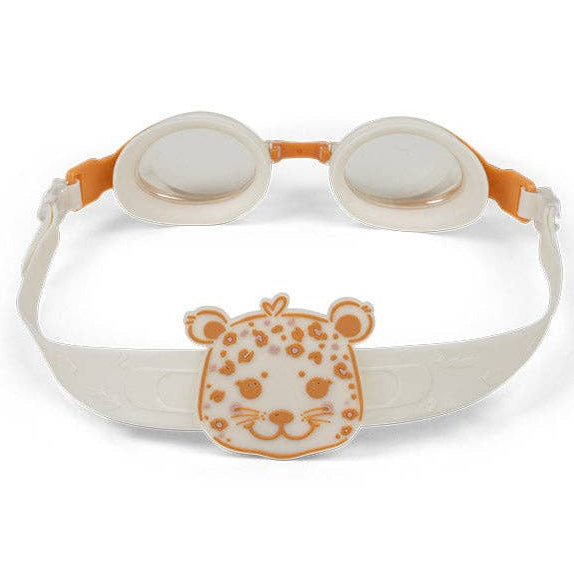 Swim Essentials Leopard Swimming Goggles - Beige available at 1love2hugs3kisses Ibiza