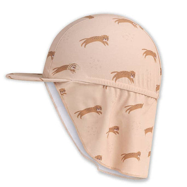 Swim Essentials Baby Sun Hat Leopard – cute baby sun hat with leopard print, perfect for summer days, available at 1Love 2Hugs 3Kisses Ibiza.