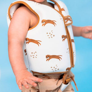Swim Essentials Roamer Beige Swim Vest 1-2 Years available at 1love2hugs3kisses ibiza