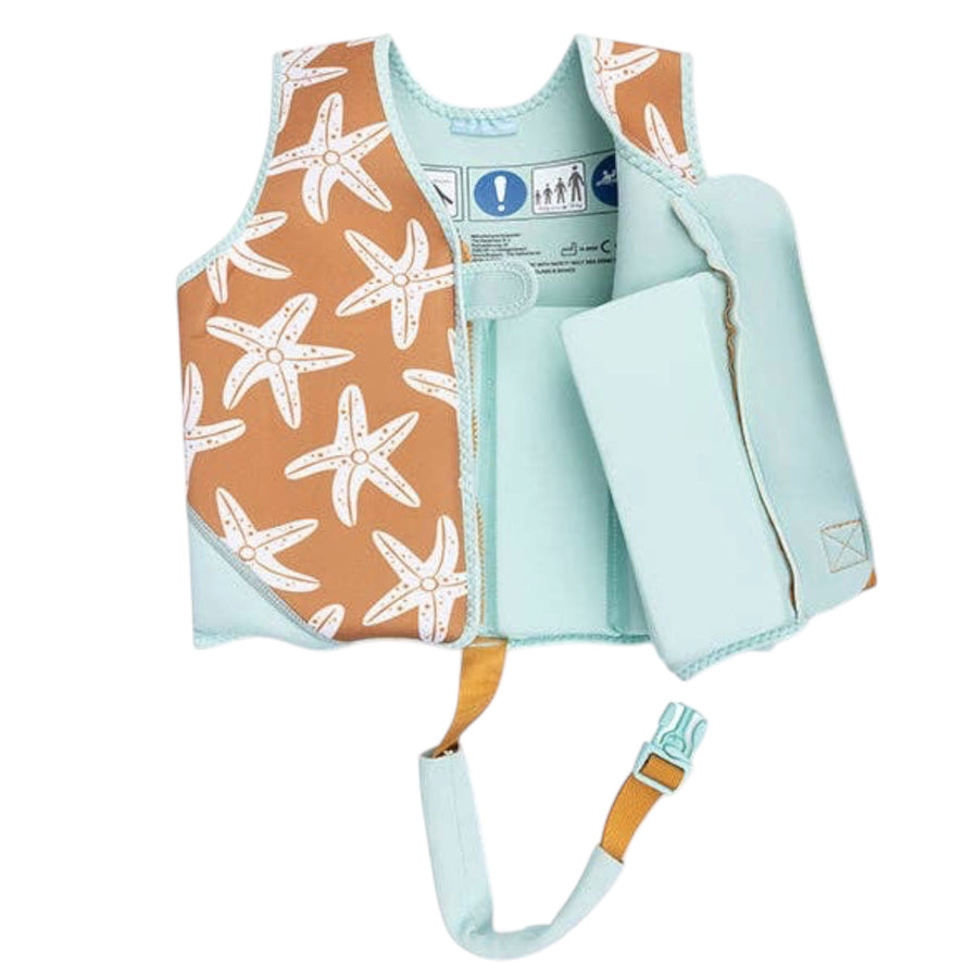 Swim Essentials Seastar Swim Vest - Orange Available at 1love2hugs3kisses Ibiza