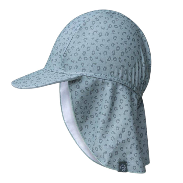Swim Essentials Sun Cap - Green Leopard Available at 1love2hugs3kisses Ibiza