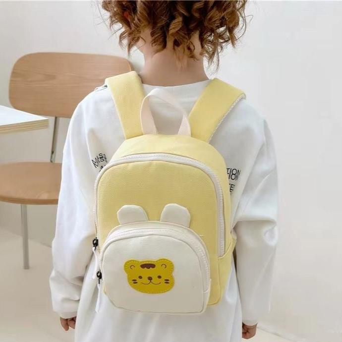 Tiger Kids Backpack - Yellow available at 1love2hugs3kisses Ibiza