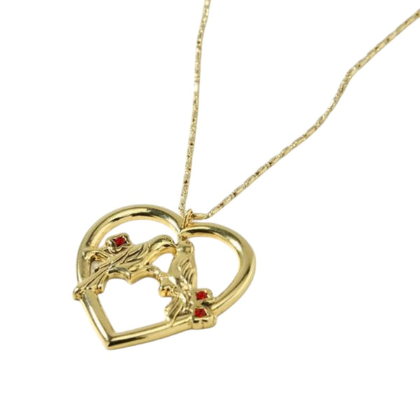 Vanessa Mooney The Lovebird Necklace Gold - 1love2hugs3kisses Ibiza
