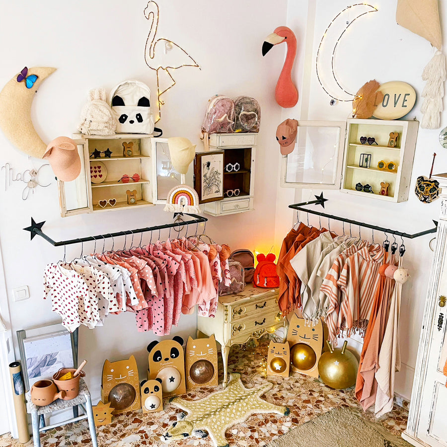 Zoé Rumeau Lightning Flamingo - Gold available at 1love2hugs3kisses ibiza