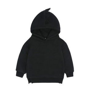 1love2hugs3kisses Hooded Sweater Dino Black