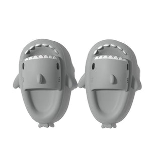 1love2hugs3kisses Sliders Shark Light Grey