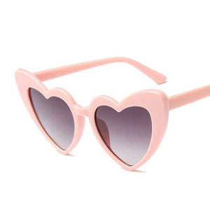 1love2hugs3kisses Heart Sunglasses Women Pink