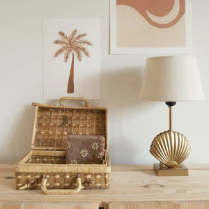 A-La Shell Lamp + Linen Shades - 1love2hugs3kisses Ibiza