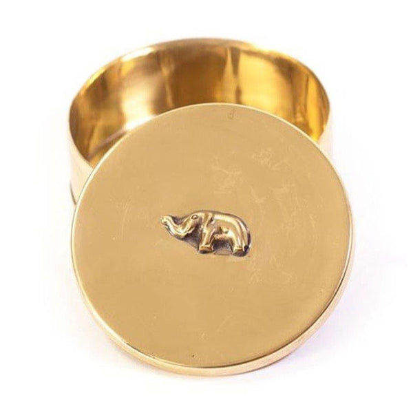 A-La Elepant box brass Gold - from 1love2hugs3kisses Ibiza