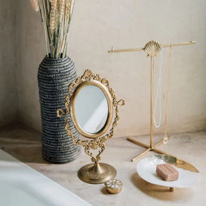 A-La Mother of Pearl Shell + Brass Dish - 1love2hugs3kisses Ibiza