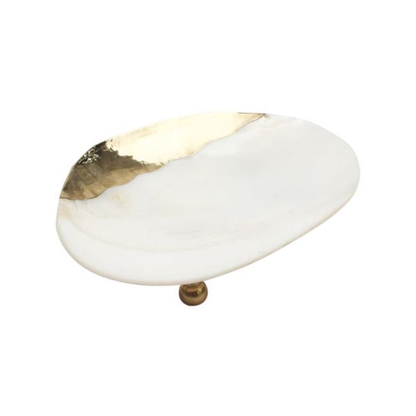 A-La Mother of Pearl Shell + Brass Dish - 1love2hugs3kisses Ibiza