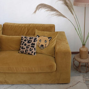 A-La Small beads cushion Leopard - 1love2hugs3kisses Ibiza