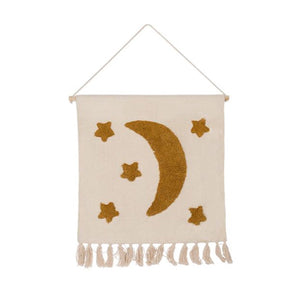 A-La Tufted Wall Decoration Moon and Stars - 1love2hugs3kisses Ibiza 