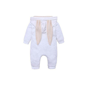 1love2hugs3kisses Baby Bunny Jumpsuit White - 1love2hugs3kisses Ibiza