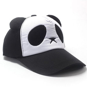 1love2hugs3kisses Baseball Cap Panda Black