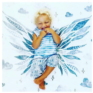 Coveted Things Wings Organic Swaddle Scarf™ - 1love2hugs3kisses Ibiza