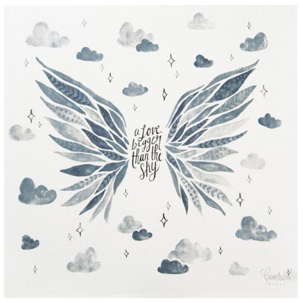 Coveted Things Wings Organic Swaddle Scarf™ - 1love2hugs3kisses Ibiza