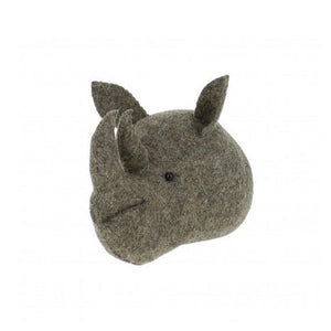Fiona Walker England Rhino Head Mini - 1love2hugs3kisses ibiza