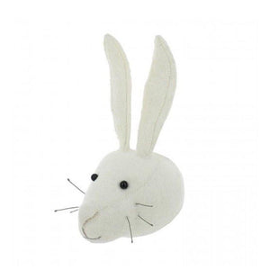 Fiona Walker England Rabbit Mini Head White - 1love2hugs3kisses ibiza