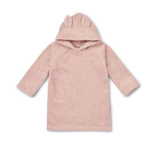 Liewood Ilja Bathrobe Poncho Mini Rabbit Rose - 1love2hugs3kisses Ibiza