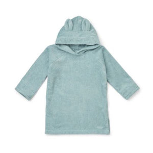 Liewood Ilja Bathrobe Poncho Mini Sea Blue - 1love2hugs3kisses Ibiza