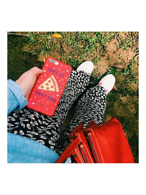 Les Douzetique Kiki IPhone Case Pizza - 1love2hugs3kisses Ibiza